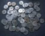 UK National Transport tokens -  69 Tokens  ~ Worn Condition ~ !970's Props