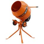 Electric Powered Cement Mixer 135 Litre Capacity with a 550W Motor Lumberjack
