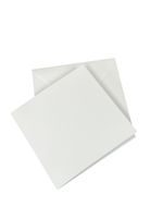 7 x 7" White Card Blanks & Envelopes - 300gsm Card Pre-Creased For Easy Folding