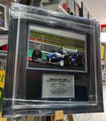 Damon Hill Signed Framed Photo – F1 World Champion 1996 – Autographed COA