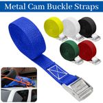 Heavy Duty Ratchet Tie Down Straps for Cargo Car Roof Rack Belts Quick Release