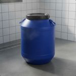 Fermentation Container Heavy Duty White Plastic Drum Waterproof for Brewing