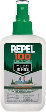 REPEL 100 Insect Repellent, Pump Spray, 10-Hour Protection, 118 mL -  UK Seller