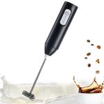 USB Rechargeable Milk Coffee frother Whisk Egg Beater Handheld Frappe Mixer New