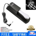 Universal Damper Sustain Foot Pedal Switch For Electric Yamaha Piano Keyboard UK