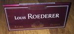 LOUIS ROEDERER CRISTAL  CHAMPAGNE  TABLE RESERVED PLAQUE METAL NEW X 1