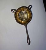 Vintage Sterling Silver ( Cooper Brother And Sons Sheffield) 1944 Tea Strainer