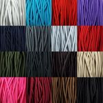 3mm Round Strong Elastic Lacing Cord Coat Shorts Anorak  1 2 4 8m+ 16 COLOUR 005