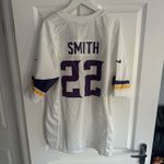 Minnesota Vikings NFL Jersey Nike Men's Road Top - Smith 22 - New- Large