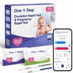 Ovulation Pregnancy Home Test Kit 50 LH 20mIU & 20 HCG 10mIU with Fertility App