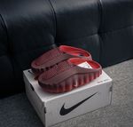 Nike Mind 001 pregame mules in Dark Red mules. BNWT - Nike UK 10