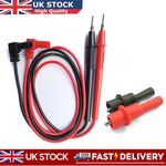 Multimeter Test Leads fit Fluke Meter Electrical Alligator Probes Clip 20A 1000V