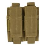 Mil-Tec Double Pistol Magazine Pouch MOLLE Coyote Airsoft Tactical Webbing 