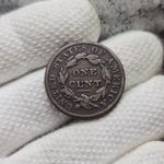 1837 Large Cent Brothel Token Crude Reverse Bold Host Coin