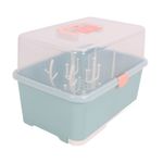 Baby Bottle Drying Racks Portable Nursing Bottle Storage Box Dinnerware