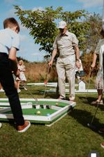 HIRE full 9 hole Mini Golf for weddings events partys crazy putting course putt