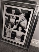 British Boxing Legends Signed x 4 Boxing Memorabilia Memorabilia Autographs COA
