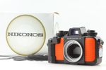 **Almost MINT w/BOX** Nikon Nikonos V Orange Film Camera Body + Strap From Japan