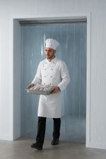 Freezer Room PVC Strip Curtain / Door Strip Kit - 1m (w) x 2m (d) - 200mm x 2mm