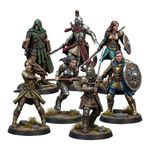 Warrior Knight Miniatures Set | Fantasy Miniature | Galaad Miniatures
