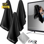 Extra Large Microfiber Cleaning Cloth for TV Screens & Monitors ⭐️⭐️⭐️⭐️⭐️