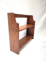 Antique Arts & Crafts Oak Bookcase, Wall Shelf or Tabletop Shelves