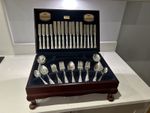 Viners Dubarry Classic Cutlery Set 44-Piece Canteen For 6 Persons & Wooden case