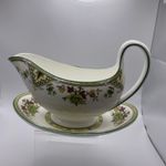 Wedgwood Tamarisk Gravy Jug And Tray