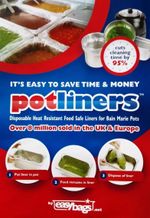 Bain Marie Pot Liners 1, 2, 3, 4 | Cooking / Catering