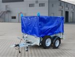 650GSM PVC Trailer Cover For The Ifor Williams GD64 Mesh Sided Trailer.