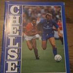 Chelsea V Scarborough, Littlewoods Cup, Sept 1989 Programme