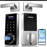 Philips Home Access 4000 Wi‑Fi Fingerprint Touchscreen Deadbolt + door lever