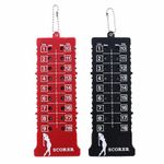 With Key Chain Score Counter Stroke Score Card Score Counter Golf Shot Count UK