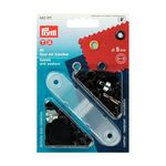 Prym - 5mm Eyelets with washers - Black (pack of 40 ) - 542371