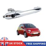 For Fiat 500 & 500C Driver Right Side O/S Chrome Outer Door Handle 735592012 UK