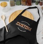 Personalised Custom Printed Apron Baking Cooking Crafts Chef Business Promotion