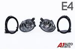 For Bmw E46 E39 M Sport M3 M5 Fog Lights Lamps Grilles Set Pair + Hb4 Bulbs