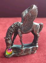 WAPW Tudor Mint Myth And Magic Pegasus Pewter Figurine Signed