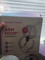infinity arm hoop x2 to tone up your arms, box is slightly damaged. Not been use