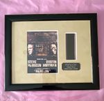 PAPILLON 1973 Steve McQueen Dustin Hoffman Original FilmCell Display #34/100 COA