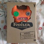 Fuggler Funny Ugly Monster Orange Small Washable Plush Soft Toy Boxed 2515H