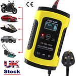 Intelligent 12V Motorcycle Motorbike Car Battery Charger Automatic Smart Trickle