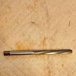 1  X  6.82MM DIAMETER  HAND  REAMER.