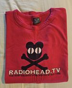2001 Radiohead The Most Gigantic Lying Mouth Shirt Men Size Large