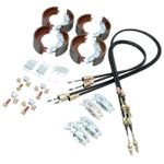 Brake Shoe & Cable Full Kit for Ifor Williams Goods Trailer GD85 & GD105 2700kg