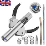 17000PSI Professional Grease Gun Coupler Quick Release Lock Oil Injection Nozzle