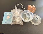 Pipetta MT111 Single Electric Breast Pump Pink Battery Adjustable Kit & Tubing