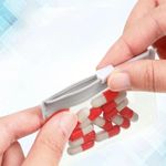 7pcs Pill Pouch Bags Set Reusable Zippered Medicine Organizer 7 Colors Travel Pi