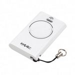 FAAC XT2 868 SLH LR / Long Range 787009 Remote Key Fob 2 Channel White Authentic
