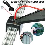Motorcycle Chain Lube Applicator Motorcycle Chain Lube Oiler Tool for Motorcycle
